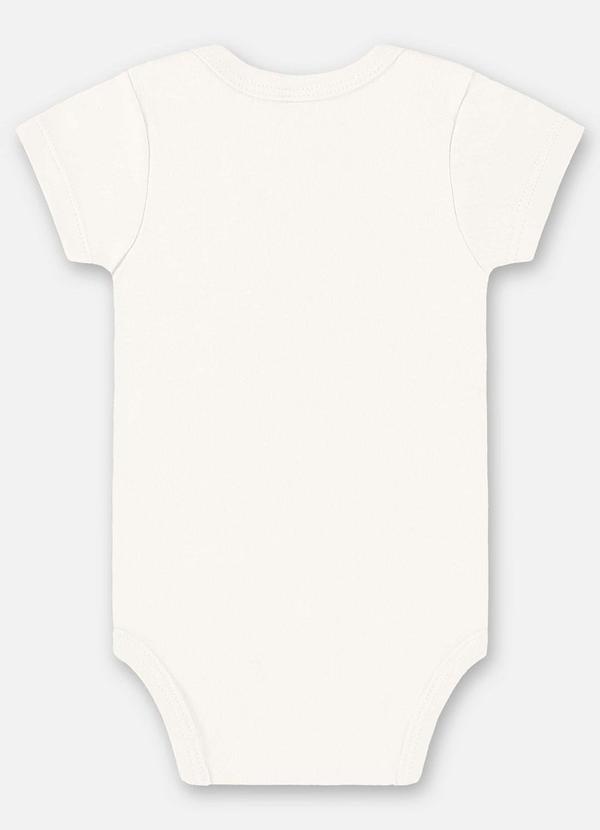 Up Baby - Body para Bebê Menino em Suedine Bege 2