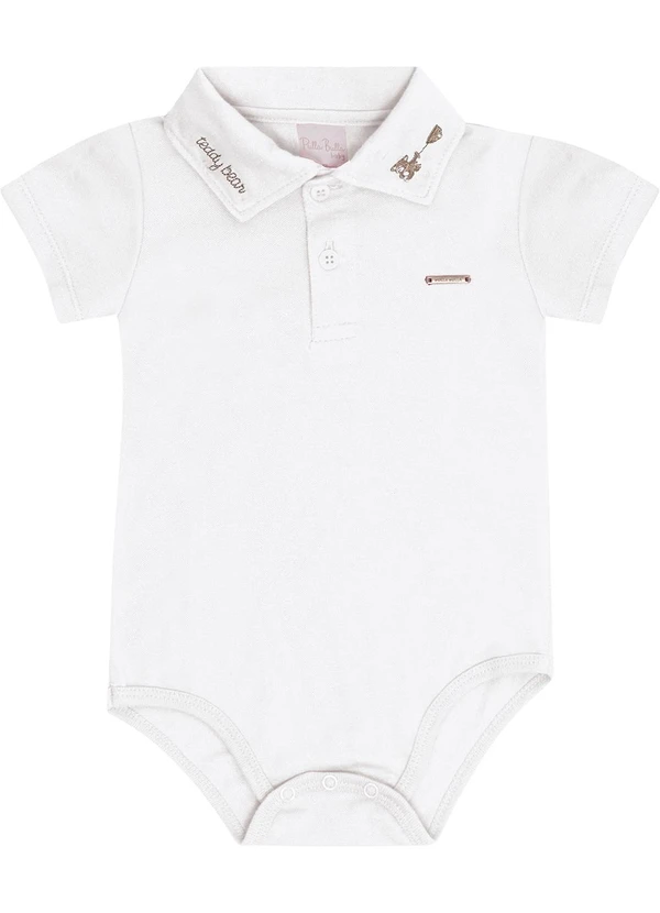 Pulla Bulla - Body Piquet com Elastano Branco 3