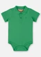 Up Baby - Body Polo em Suedine Bebê Menino Verde - variação: Verde
