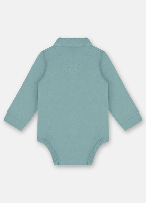 Up Baby - Body Polo para Bebê Menino Azul 2