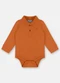 Up Baby - Body Polo para Bebê Menino Verde - variação: Laranja