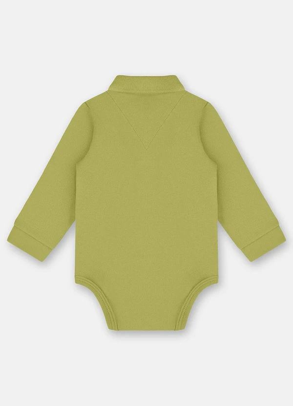 Up Baby - Body Polo para Bebê Menino Verde 2