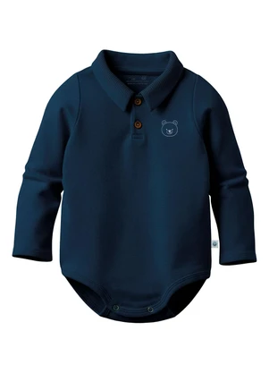Malwee Kids - Body Polo Ursinho Azul Marinho - MALWEE KIDS