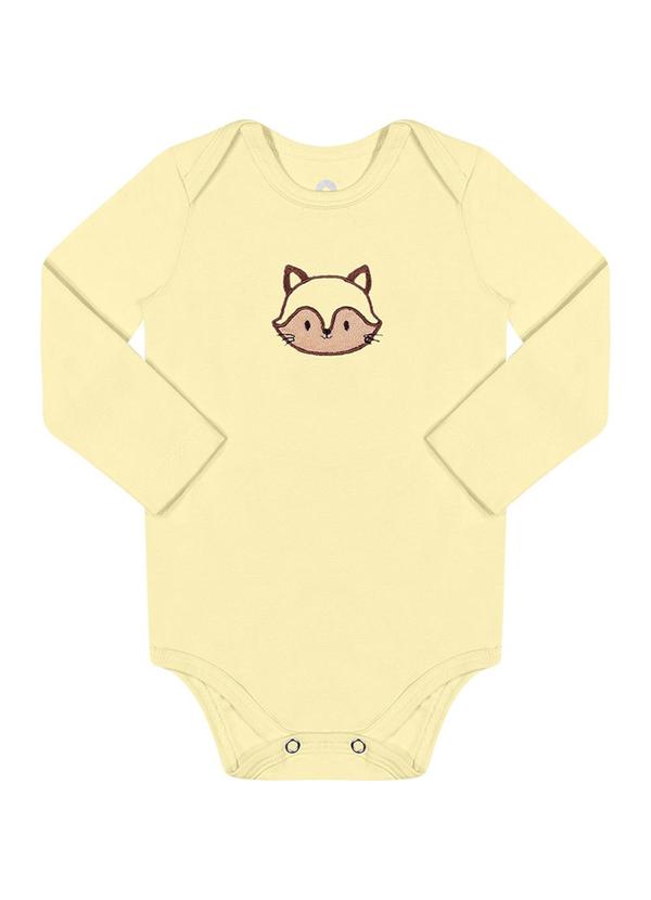 Alenice - Body Raposinha Menino Amarelo