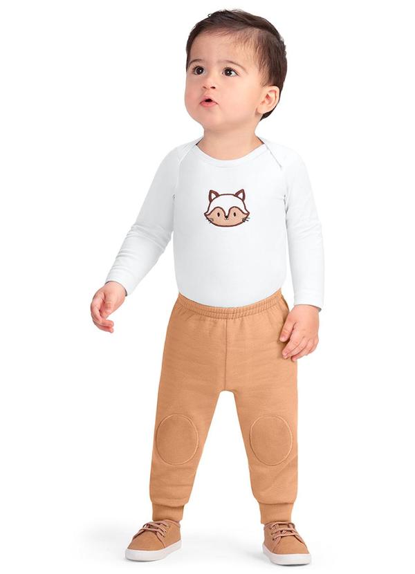 Alenice - Body Raposinha Menino Branco 2