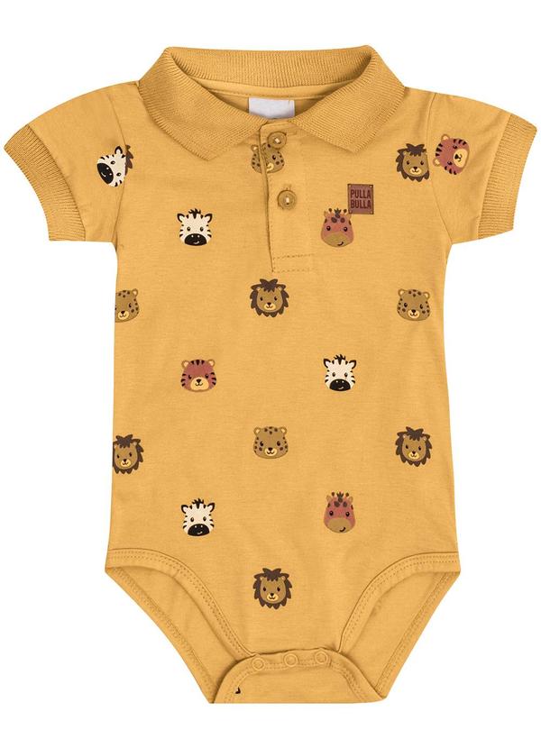 Pulla Bulla - Body Suedine Amarelo