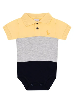 Pulla Bulla - Body Suedine Amarelo - PULLA BULLA