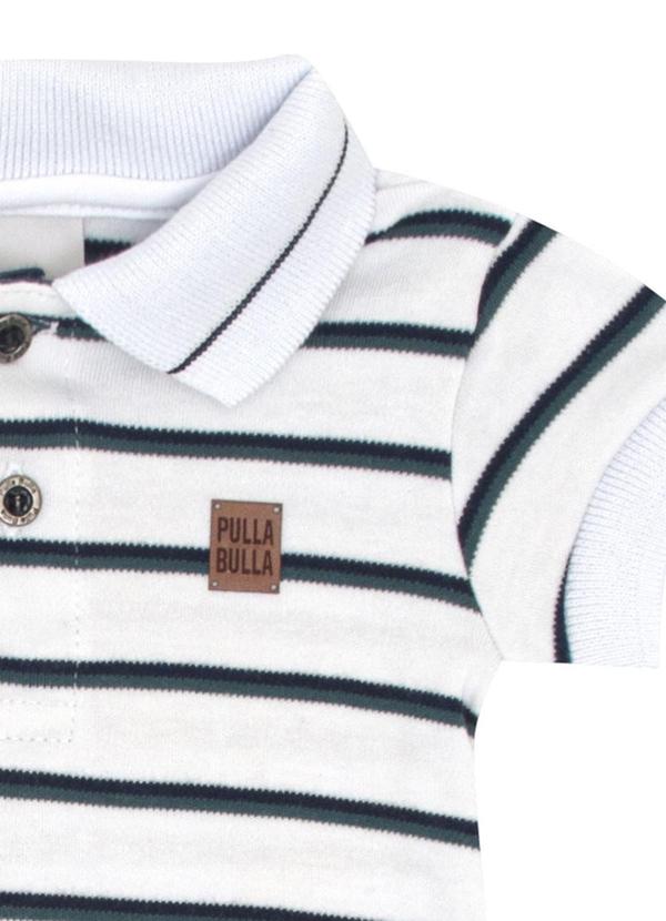 Pulla Bulla - Body Suedine Fio Tinto Branco 2