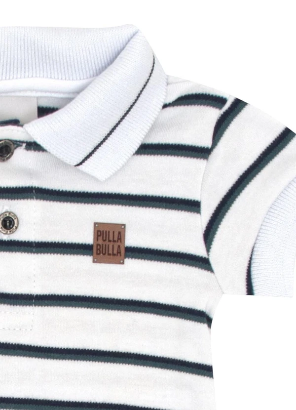 Pulla Bulla - Body Suedine Fio Tinto Branco 2