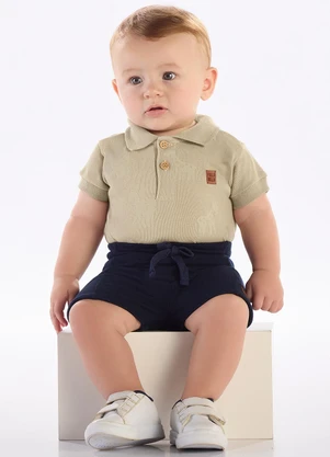 Pulla Bulla - Body Suedine Verde - PULLA BULLA