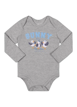 Outlet - Body Sunny Days Menino Cinza - OUTLET