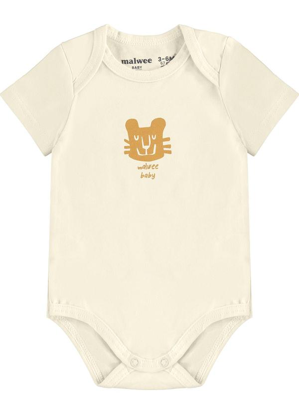 Malwee Kids - Body Tigrinho Off White