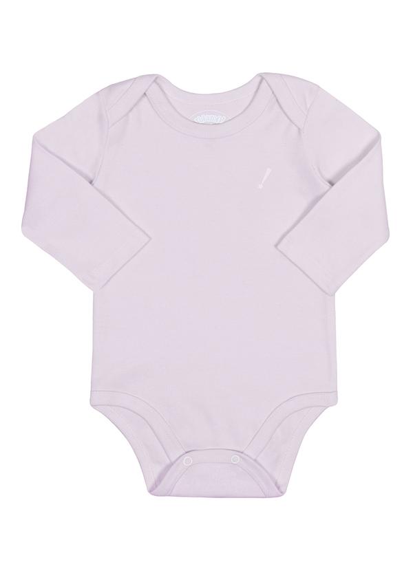 Alakazoo - Body Unissex Malha Suedine Manga Longa Rosa