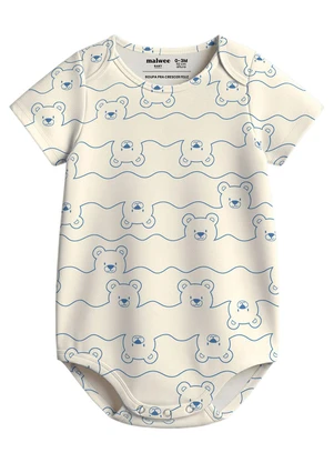 Malwee Kids - Body Ursinhos em Cotton Branco - MALWEE KIDS