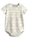Malwee Kids - Body Ursinhos em Cotton Azul Marinho - variação: Branco