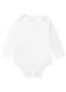 Brandili Baby - Kit 2 Bodies Bebê Unissex com Cor Lisa Cinza - variação: Branco