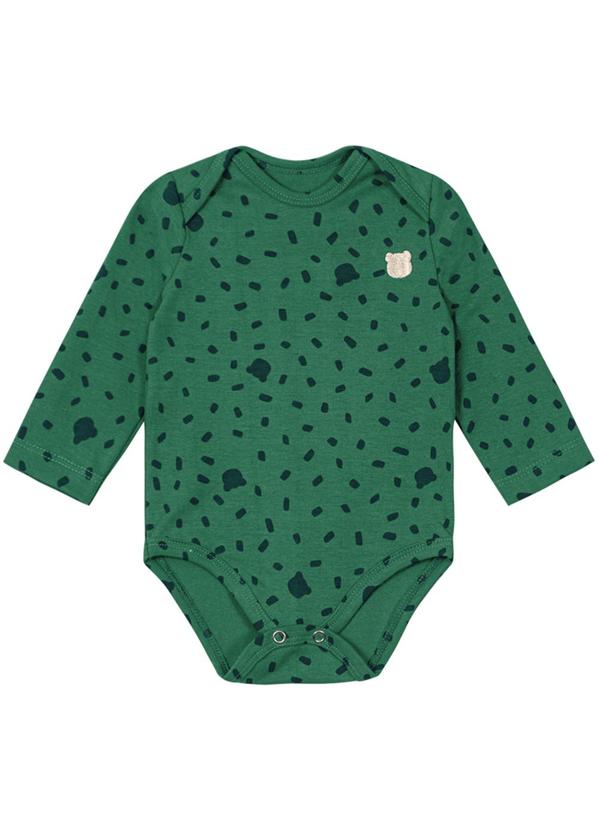 Brandili Baby - Kit de Bodies Bebê Menino Ursinho Verde