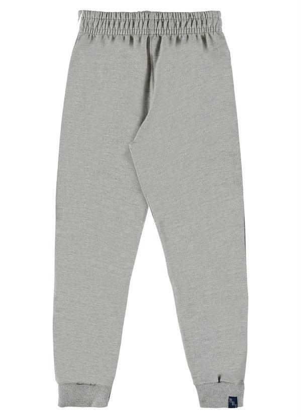 Quimby - Calça Básica em Moletom Infantil Cinza 1