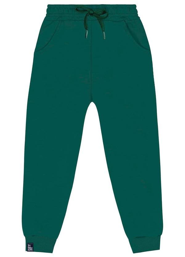 Quimby - Calça Básica em Moletom Infantil Verde