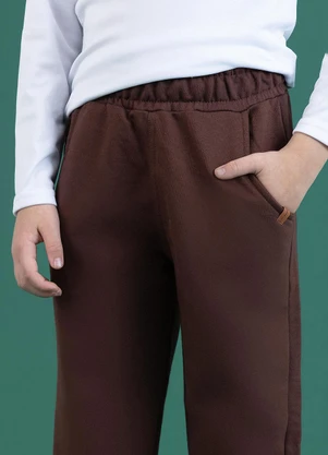 Soft Bonni - Calça Básica Infantil Cafeina - SOFT BONNI