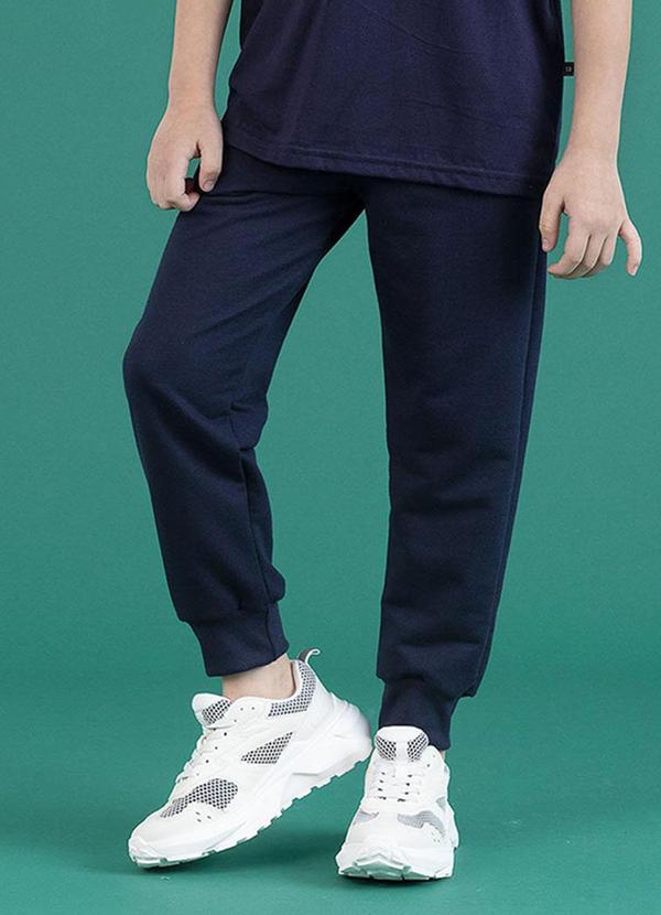 Soft Bonni - Calça Básica Infantil Marinho