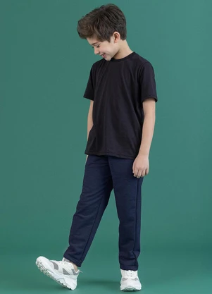 Soft Bonni - Calça Básica Infantil Marinho - SOFT BONNI
