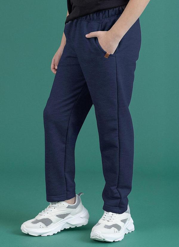 Soft Bonni - Calça Básica Infantil Marinho