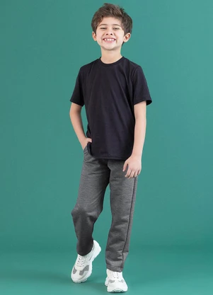 Soft Bonni - Calça Básica Infantil Pa Grafite - SOFT BONNI