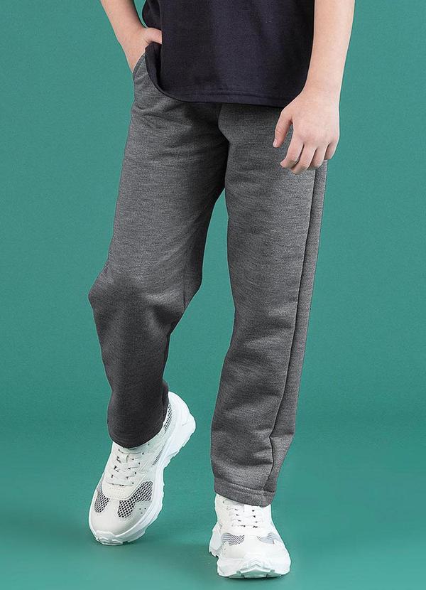 Calça Básica Infantil Pa Grafite - Soft Bonni