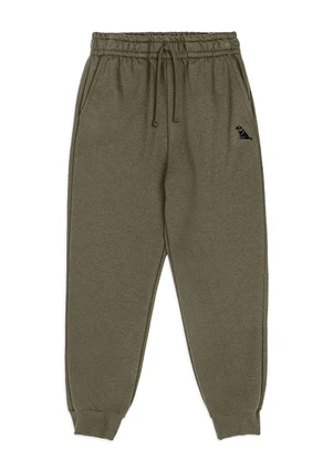 Quimby - Calça Básica para Menino em Moletom Verde - QUIMBY
