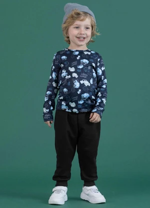 Soft Bonni - Calça Básica Preto - SOFT BONNI