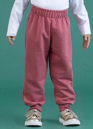 Soft Bonni - Calça Básica Rosa Malva - SOFT BONNI