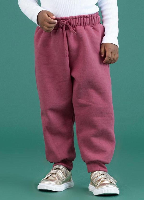 Soft Bonni - Calça Básica Rosa Malva