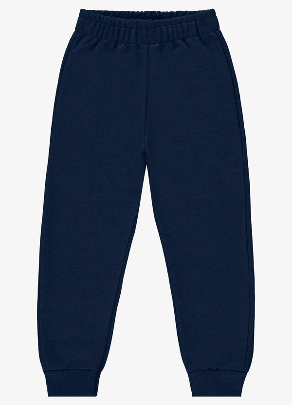 Rovi Kids - Calça Básica Unissex Infantil Azul
