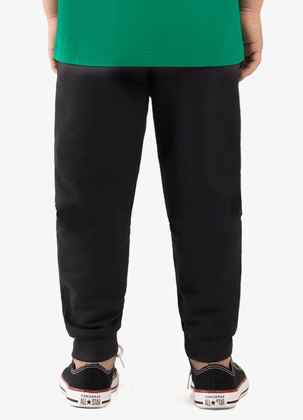 Rovi Kids - Calça Básica Unissex Infantil Preto 2