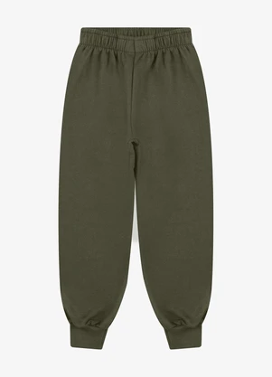 Rovi Kids - Calça Básica Unissex Infantil Verde - ROVI KIDS