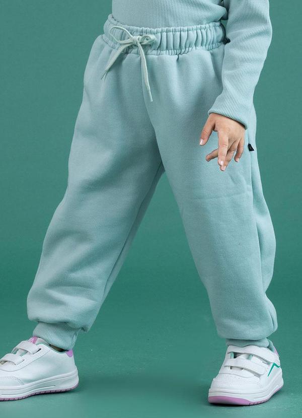 Soft Bonni - Calça Básica Verde Pastel