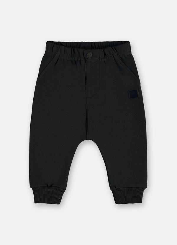 Up Baby - Calça Bebê Molecotton Preto