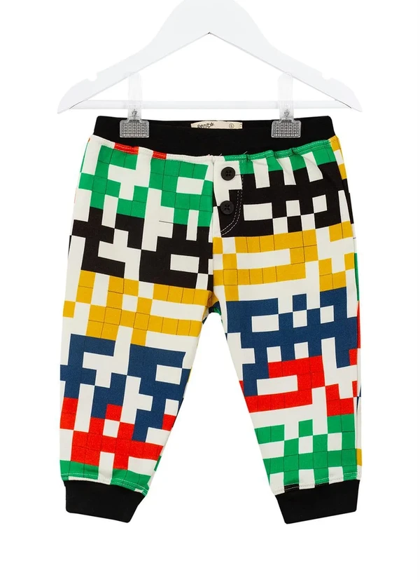 Bento - Calça Bebê Moletom Crash Preto 2