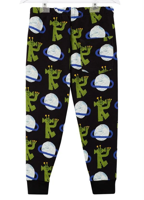 Bento - Calça de Moletom Camarada Preto 3