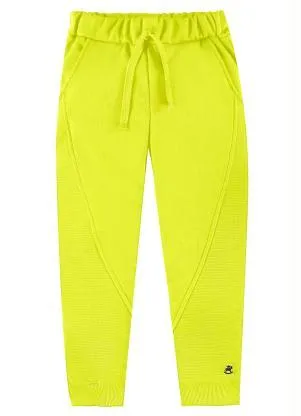 Up Baby - Calça de Moletom Infantil Menino Verde - UP BABY