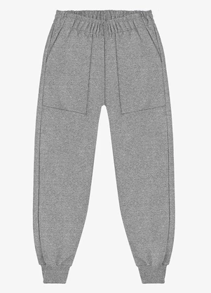 Rovi Kids - Calça de Moletom Unissex Cinza - ROVI KIDS