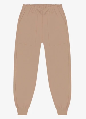 Rovi Kids - Calça de Moletom Unissex Marrom - ROVI KIDS