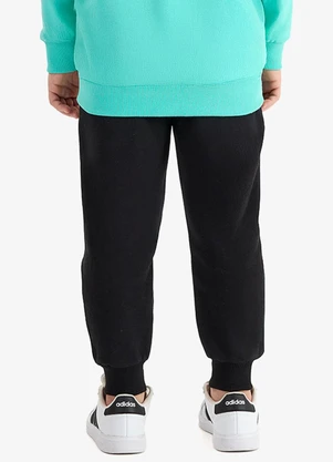Rovi Kids - Calça de Moletom Unissex Preto - ROVI KIDS