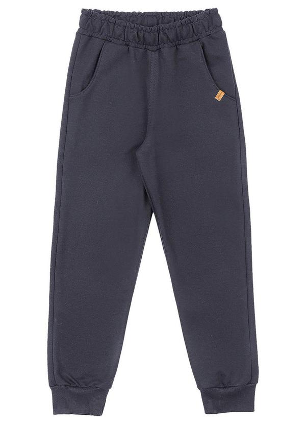 Soft Bonni - Calça Infantil em Moletinho Cinza 2