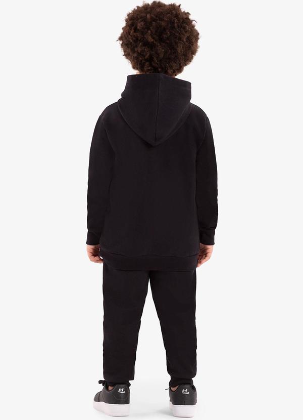 Rovi Kids - Calça Infantil em Moletom Preto 4