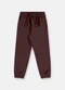 Up Baby - Calça Infantil em Moletom sem Felpa Marrom - variação:  