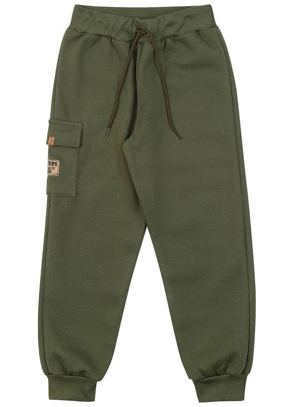 Soft Bonni - Calça Infantil em Moletom Verde 4