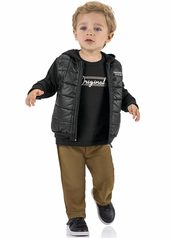 Marisol - Calça Infantil Marrom 2