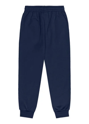 Quimby - Calça Infantil para Menino em Moletom Azul - QUIMBY